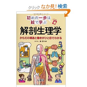 初めの一歩は絵で学ぶ 解剖生理学 からだの構造と働きがひと目でわかる